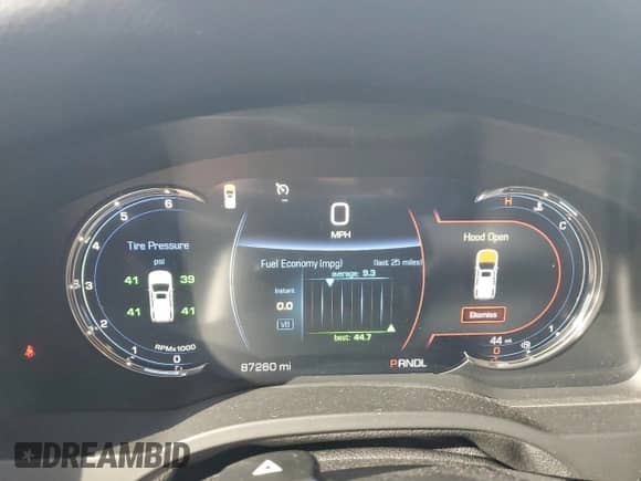 2017 Cadillac Escalade Luxury с VIN 1GYS4BKJ5HR405500, выставлен на аукционе Copart как лот 81289655 с пробегом 87 260 миль миль и Списание • Salvage title. История ставок и продаж доступна на DreamBid. Изображение 9.