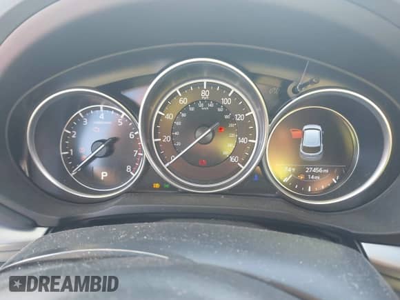 2024 Mazda CX-5 S Select z VIN JM3KFBBL7R0444359, wystawiony jako IAAI lot #43049680 z przebiegiem 27 456 mil mil oraz . Historia ofert i sprzedaży dostępna na DreamBid. Obrazek 7.