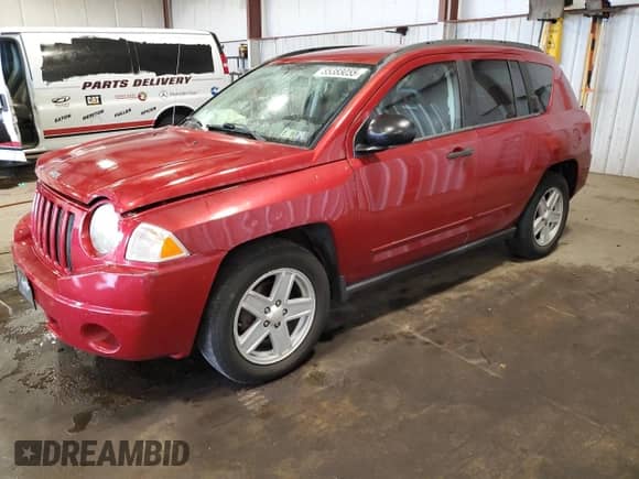 2008 Jeep Compass Sport с VIN 1J8FT47W08D792473, выставлен на аукционе Copart как лот 85383055 с пробегом 130 130 миль миль и Списание • Salvage title. История ставок и продаж доступна на DreamBid. Изображение 1.