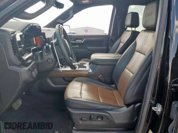 2023 Chevrolet Silverado 1500 High Country with VIN 1GCUDJE81PZ264988, listed as a Copart auction lot 63338175 with 50,477 mi miles and Salvage title. Bid and sale history available at DreamBid. Image 7.
