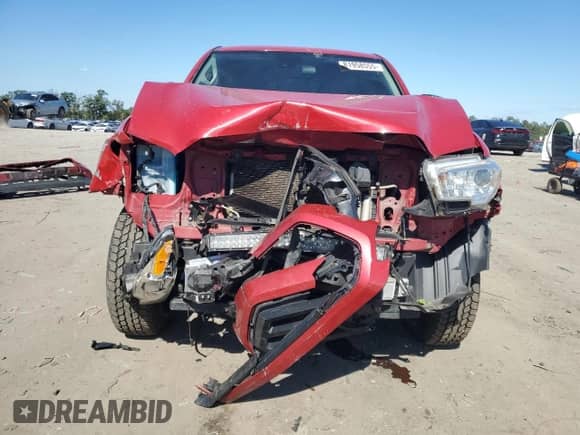 2020 Toyota Tacoma SR with VIN 3TMCZ5AN5LM353734, listed as a Copart auction lot 81958555 with 105,361 mi miles and Salvage title. Bid and sale history available at DreamBid. Image 5.
