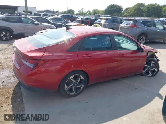 2023 Hyundai Elantra SEL with VIN KMHLS4AG6PU413145, listed as a IAAI auction lot 43030935 with 69,858 mi miles and . Bid and sale history available at DreamBid. Image 14.