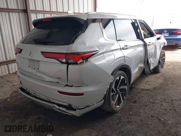 2023 Mitsubishi Outlander SEL with VIN JA4J4VA8XPZ037986, listed as a IAAI auction lot 41777200 with 49,445 mi miles and . Bid and sale history available at DreamBid. Image 4.