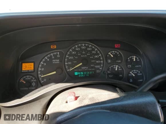 1999 Chevrolet Silverado 2500 LS z VIN 1GCGC29U2XE202665, wystawiony jako Copart lot #73572134 z przebiegiem 206 210 mil mil oraz Szkoda całkowita • Salvage title. Historia ofert i sprzedaży dostępna na DreamBid. Obrazek 9.