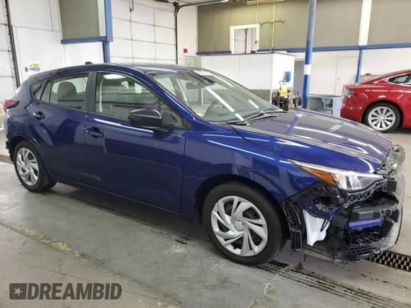 2025 Subaru Impreza с VIN JF1GUABC8S8256655, выставлен на аукционе Copart как лот 82675125 с пробегом 3 643 миль миль и Списание • Salvage title. История ставок и продаж доступна на DreamBid. Изображение 4.