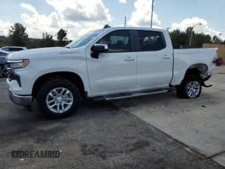2023 Chevrolet Silverado 1500 LT with VIN 2GCPACED4P1122576, listed as a Copart auction lot 69028565 with 12,266 mi miles and Salvage title. Bid and sale history available at DreamBid. Image 1.