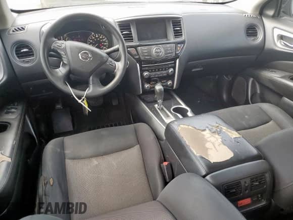 2018 Nissan Pathfinder S with VIN 5N1DR2MN5JC675413, listed as a Copart auction lot 63344525 with 201,699 mi miles and Clean title. Bid and sale history available at DreamBid. Image 8.