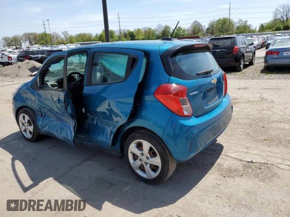 2019 Chevrolet Spark LS with VIN KL8CB6SA6KC738525, listed as a Copart auction lot 49265343 with 49,871 mi miles and Clean title. Bid and sale history available at DreamBid. Image 2.