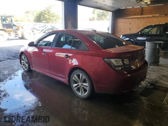 2013 Chevrolet Cruze LTZ with VIN 1G1PG5SB5D7302217, listed as a Copart auction lot 82075005 with 98,298 mi miles and Salvage title. Bid and sale history available at DreamBid. Image 2.