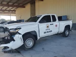 2024 Toyota Tacoma SR with VIN 3TYJDAHN8RT016718, listed as a Copart auction lot 71504085 with 12,591 mi miles and Non repairable. Bid and sale history available at DreamBid. Image 1.