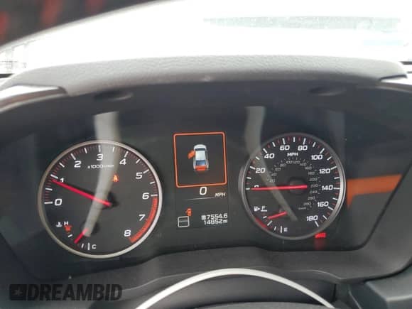 2023 Subaru WRX Limited с VIN JF1VBAL64P9823421, выставлен на аукционе Copart как лот 64702995 с пробегом 14 852 миль миль и Списание • Salvage title. История ставок и продаж доступна на DreamBid. Изображение 9.