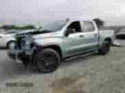 2024 Chevrolet Silverado 1500 Custom with VIN 3GCPABEK2RG394255, listed as a Copart auction lot 82154585 with 8,465 mi miles and Salvage title. Bid and sale history available at DreamBid. Image 1.