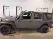 2021 Jeep Wrangler Unlimited Sport S with VIN 1C4HJXDG1MW739994, listed as a IAAI auction lot 42366083 with 46,699 mi miles and . Bid and sale history available at DreamBid. Image 14.