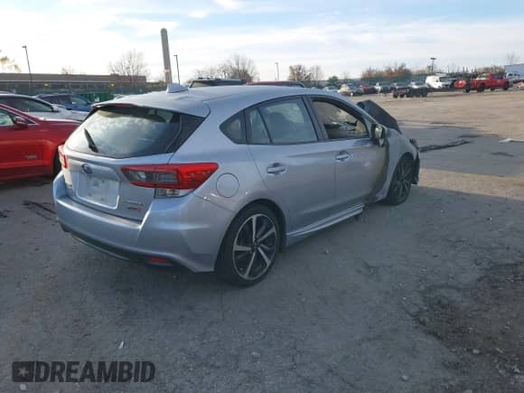 2023 Subaru Impreza Special Sports с VIN 4S3GTAM69P3720545, выставлен на аукционе IAAI как лот 40905887 с пробегом Не указан миль и . История ставок и продаж доступна на DreamBid. Изображение 4.
