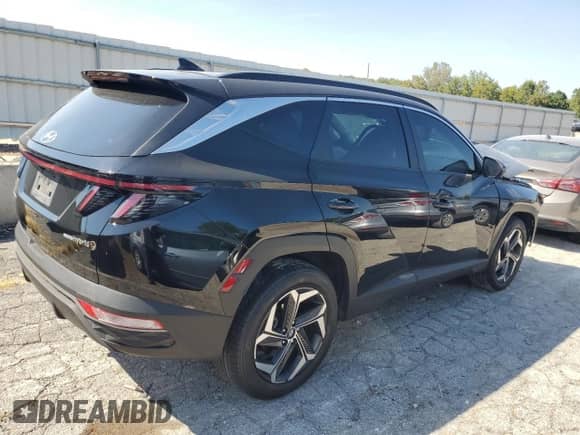 2024 Hyundai Tucson SEL Convenience with VIN KM8JCCD15RU191271, listed as a Copart auction lot 80839695 with Not provided miles and Salvage title. Bid and sale history available at DreamBid. Image 3.