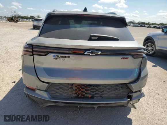 2024 Chevrolet Equinox EV RS с VIN 3GN7DNRP2RS237974, выставлен на аукционе Copart как лот 71756094 с пробегом 2 024 миль миль и Списание • Salvage title. История ставок и продаж доступна на DreamBid. Изображение 6.