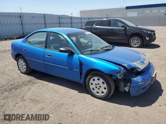 1998 Dodge Neon Competition with VIN 1B3ES47C0WD724345, listed as a Copart auction lot 55983955 with 139,259 mi miles and Salvage title. Bid and sale history available at DreamBid. Image 4.