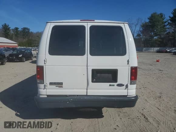 2012 Ford Econoline Cargo Commercial with VIN 1FTNS2EW4CDA57517, listed as a Copart auction lot 53795085 with 205,638 mi miles and Clean title. Bid and sale history available at DreamBid. Image 6.
