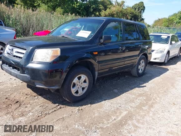 2007 Honda Pilot LX с VIN 2HKYF18137H512076, выставлен на аукционе IAAI как лот 43309884 с пробегом 214 003 миль миль и . История ставок и продаж доступна на DreamBid. Изображение 2.
