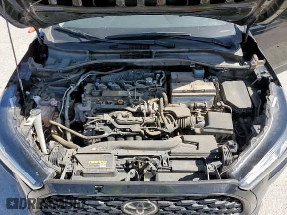 2022 Toyota Corolla Cross L with VIN 7MUAAAAG1NV011926, listed as a Copart auction lot 65064545 with 78,370 mi miles and Clean title. Bid and sale history available at DreamBid. Image 12.