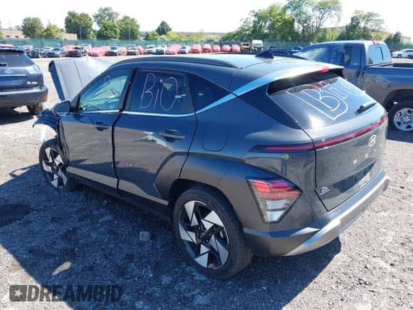 2024 Hyundai Kona Limited с VIN KM8HECA3XRU136023, выставлен на аукционе IAAI как лот 43141139 с пробегом 12 424 миль миль и . История ставок и продаж доступна на DreamBid. Изображение 3.