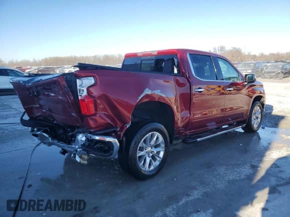 2020 Chevrolet Silverado 1500 LTZ с VIN 3GCUYGET2LG199252, выставлен на аукционе Copart как лот 83473134 с пробегом 98 029 миль миль и Списание • Salvage title. История ставок и продаж доступна на DreamBid. Изображение 3.