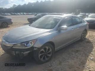 2016 Honda Accord EX-L with VIN 1HGCR3F87GA008989, listed as a Copart auction lot 81953905 with 208,173 mi miles and Salvage title. Bid and sale history available at DreamBid. Image 1.