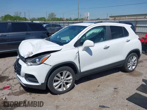 2017 Chevrolet Trax Premier z VIN 3GNCJRSB0HL191549, wystawiony jako IAAI lot #41859805 z przebiegiem 57 784 mil mil oraz . Historia ofert i sprzedaży dostępna na DreamBid. Obrazek 2.