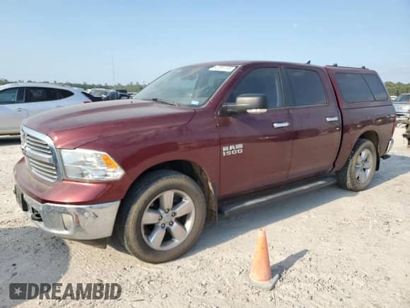 2016 Ram 1500 Big Horn z VIN 1C6RR6LM3GS201573, wystawiony jako Copart lot #53261195 z przebiegiem 53 832 mil mil oraz Czysty tytuł • Clean title. Historia ofert i sprzedaży dostępna na DreamBid. Obrazek 1.