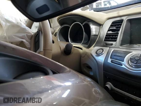 2014 Nissan Murano SL with VIN JN8AZ1MWXEW528877, listed as a Copart auction lot 65371665 with Not provided miles and Salvage title. Bid and sale history available at DreamBid. Image 9.