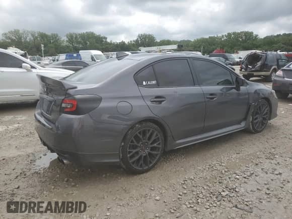 2020 Subaru WRX Premium with VIN JF1VA1C69L9814663, listed as a Copart auction lot 66273715 with 44,874 mi miles and Salvage title. Bid and sale history available at DreamBid. Image 3.