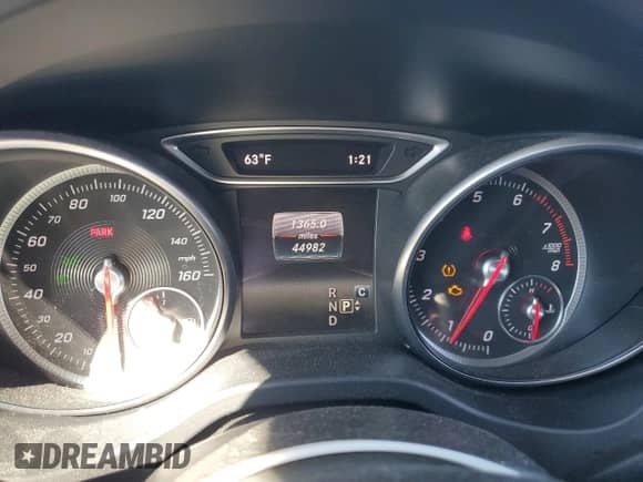 2017 Mercedes-Benz CLA 250 with VIN WDDSJ4GB7HN427023, listed as a Copart auction lot 84998635 with 44,982 mi miles and Salvage title. Bid and sale history available at DreamBid. Image 9.