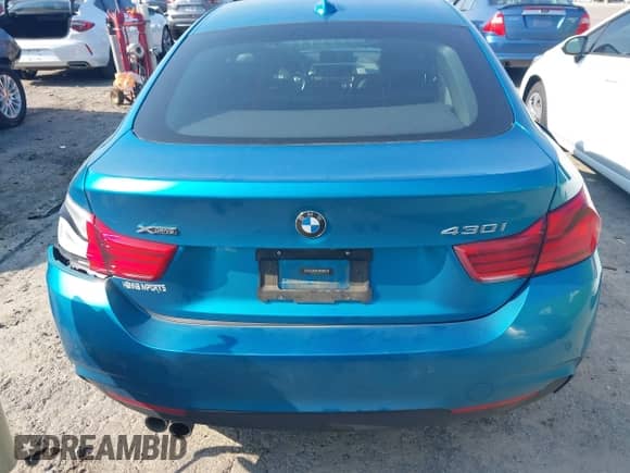 2019 BMW 4 Series 430i xDrive z VIN WBA4J3C5XKBL05579, wystawiony jako IAAI lot #42568696 z przebiegiem 113 962 mil mil oraz . Historia ofert i sprzedaży dostępna na DreamBid. Obrazek 16.