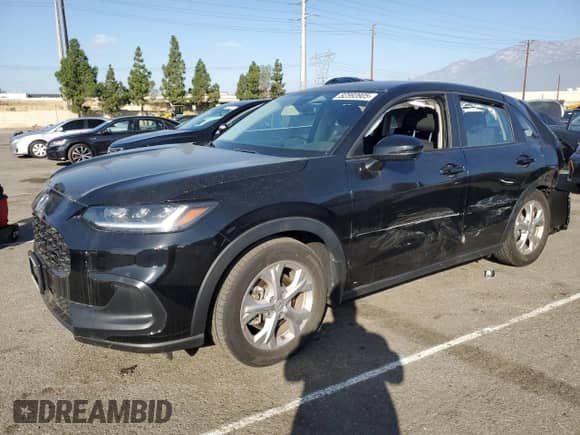 2024 Honda HR-V LX with VIN 3CZRZ2H34RM769287, listed as a Copart auction lot 82593905 with 16,940 mi miles and Salvage title. Bid and sale history available at DreamBid. Image 1.