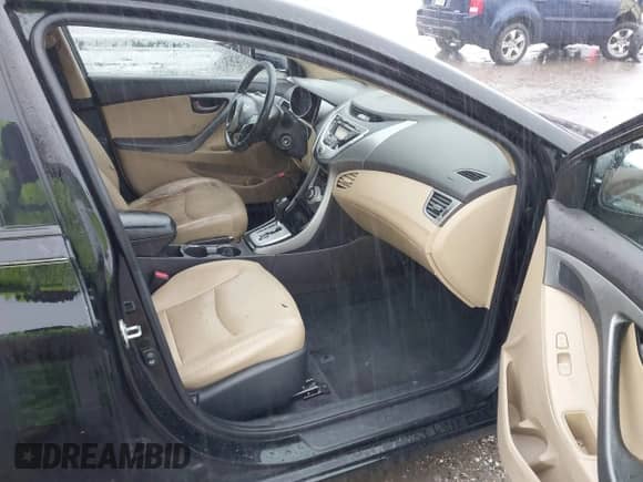 2012 Hyundai Elantra GLS with VIN KMHDH4AE1CU378607, listed as a IAAI auction lot 43582098 with 212,698 mi miles and . Bid and sale history available at DreamBid. Image 5.