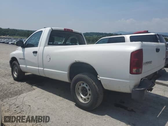 2004 Dodge 1500 ST with VIN 1D7HU16N44J109650, listed as a Copart auction lot 65464715 with 117,353 mi miles and Salvage title. Bid and sale history available at DreamBid. Image 2.