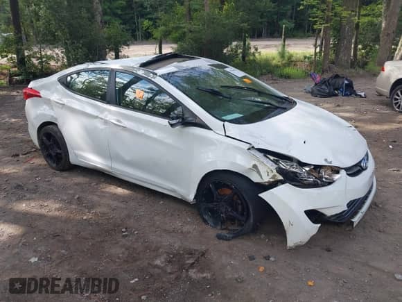 2013 Hyundai Elantra GLS with VIN 5NPDH4AEXDH283513, listed as a IAAI auction lot 42936656 with 144,769 mi miles and . Bid and sale history available at DreamBid. Image 1.