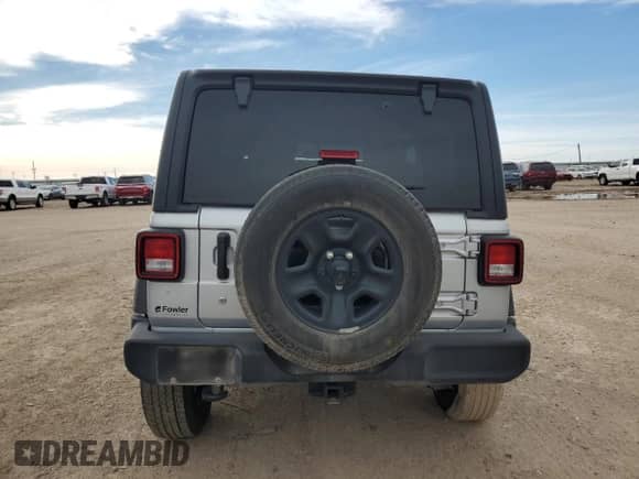 2022 Jeep Wrangler Sport с VIN 1C4HJXAG8NW181325, выставлен на аукционе Copart как лот 82700694 с пробегом 27 763 миль миль и Списание • Salvage title. История ставок и продаж доступна на DreamBid. Изображение 6.