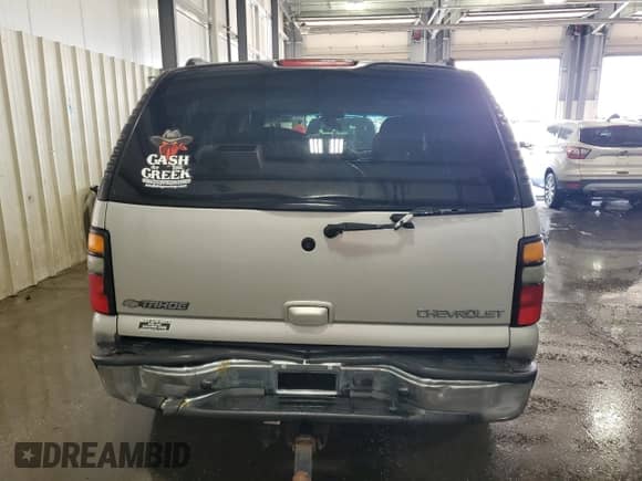 2005 Chevrolet Tahoe LS с VIN 1GNEK13T75J181599, выставлен на аукционе Copart как лот 69198965 с пробегом 290 655 миль миль и Списание • Salvage title. История ставок и продаж доступна на DreamBid. Изображение 6.