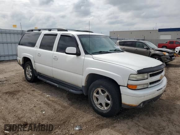 2001 Chevrolet Suburban LT z VIN 3GNFK16T01G222795, wystawiony jako Copart lot #80854795 z przebiegiem 257 807 mil mil oraz Szkoda całkowita • Salvage title. Historia ofert i sprzedaży dostępna na DreamBid. Obrazek 4.