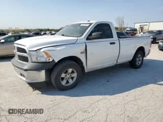 2016 Ram 1500 Tradesman with VIN 3C6JR6DT3GG255885, listed as a Copart auction lot 75010914 with 170,282 mi miles and Salvage title. Bid and sale history available at DreamBid. Image 1.
