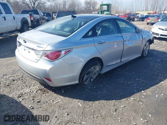 2014 Hyundai Sonata with VIN KMHEC4A42EA107635, listed as a IAAI auction lot 41883051 with 70,748 mi miles and . Bid and sale history available at DreamBid. Image 4.