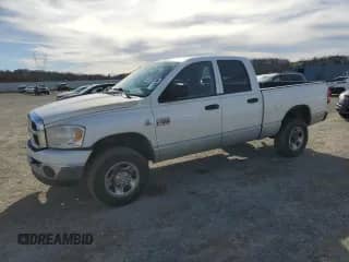 2007 Dodge 2500 SLT with VIN 1D7KS28CX7J567176, listed as a Copart auction lot 46170715 with Not provided miles and Salvage title. Bid and sale history available at DreamBid. Image 1.