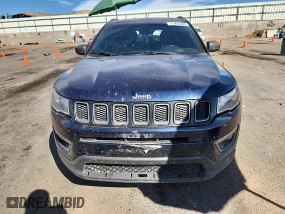 2021 Jeep Compass 80th Anniversary with VIN 3C4NJDEB0MT589497, listed as a Copart auction lot 71925025 with 93,232 mi miles and Salvage title. Bid and sale history available at DreamBid. Image 5.