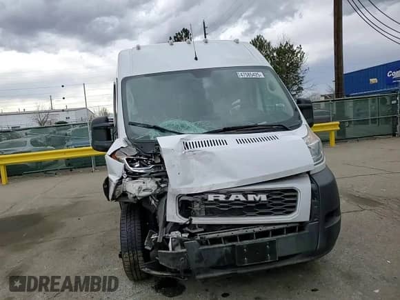 2020 Ram ProMaster Cargo z VIN 3C6TRVBG8LE138365, wystawiony jako Copart lot #47585425 z przebiegiem 96 514 mil mil oraz Szkoda całkowita • Salvage title. Historia ofert i sprzedaży dostępna na DreamBid. Obrazek 11.