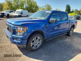 2023 Ford F-150 XL с VIN 1FTEW1EP8PKE19955, выставлен на аукционе Copart как лот 81131895 с пробегом 47 762 миль миль и Списание • Salvage title. История ставок и продаж доступна на DreamBid. Изображение 1.