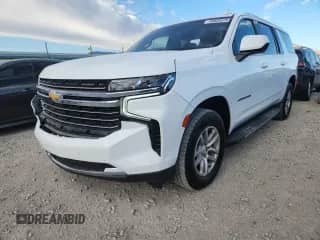 2022 Chevrolet Suburban LT с VIN 1GNSKCKD4NR190383, выставлен на аукционе Copart как лот 80880545 с пробегом 96 010 миль миль и Списание • Salvage title. История ставок и продаж доступна на DreamBid. Изображение 1.