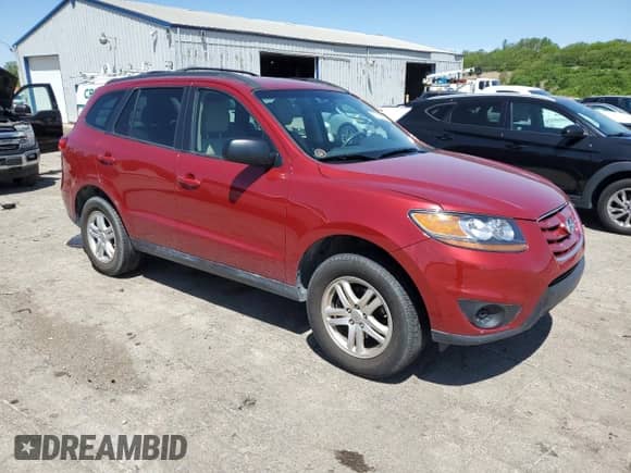 2011 Hyundai Santa Fe GLS with VIN 5XYZG3AB8BG005657, listed as a Copart auction lot 57385365 with 161,166 mi miles and Clean title. Bid and sale history available at DreamBid. Image 4.