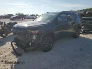 2021 Jeep Compass 80th Anniversary with VIN 3C4NJDEB9MT513647, listed as a Copart auction lot 69416225 with Not provided miles and Non repairable. Bid and sale history available at DreamBid. Image 1.