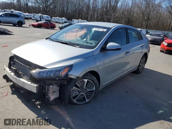 2021 Hyundai Ioniq SEL z VIN KMHC75LD1MU261412, wystawiony jako Copart lot #47567335 z przebiegiem 24 108 mil mil oraz Szkoda całkowita • Salvage title. Historia ofert i sprzedaży dostępna na DreamBid. Obrazek 1.